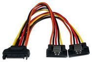 CABLE, SATA POWER Y SPLITTER, LATCHING