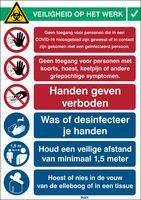 COVID19-REC-NL, SITE SAFETY WARNING SIGN