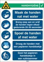 COVID-19 HANDWASH INST SIGN, DUTCH