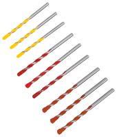 MASONRY COLOUR DRILL BIT SET, 9PC