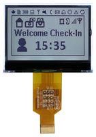 LCD DISPLAY, FSTN, 128 X 64 PIXEL, 3.1V