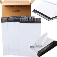 Extralink White Courier Bags 4XL 450x550, Pack of 50, EXTRALINK
