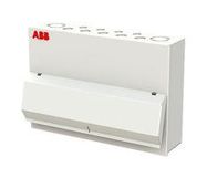 CONSUMER UNIT, 6 MODULE, STEEL, GREY