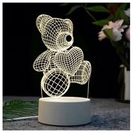 EXTRALINK HOME LAMPKA NOCNA MIŚ SERCE 3D ILUZJA OPTYCZNA DO SYPIALNI USB, EXTRALINK
