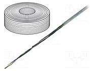 Wire: control cable; chainflex® CF130.UL; 3G1.5mm2; PVC; grey IGUS