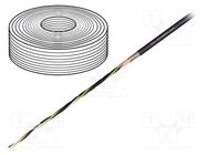 Wire: motor; chainflex® CF31; 5G4mm2; black; stranded; Cu; -5÷70°C IGUS