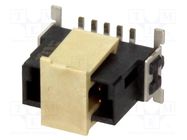 Connector: PCB-cable/PCB; male; PIN: 10; 1.27mm; har-flex®; 2.3A HARTING