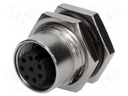 Connector: M12; socket; PIN: 8; female; A code-DeviceNet / CANopen AMPHENOL LTW