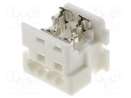 Connector: wire-board; plug; female; PIN: 4; 1.27mm; IDC; PicoFlex MOLEX