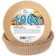 Extralink Home | Paper fryer inserts | round, 16cm, 100 pieces, EXTRALINK