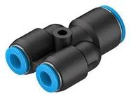 PUSH-IN Y-FITTING, 12MM, 21MM