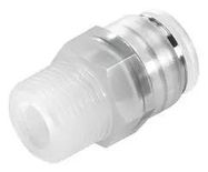 PUSH-IN FITTING, 10MM, R3/8, 10BAR