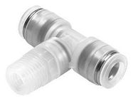 PUSH-IN T-FITTING, 4MM, R1/8, 10BAR