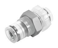 PUSH-IN BULKHEAD FITTING, 4MM, M12X1.5