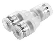 PUSH-IN Y-FITTING, 4MM, 10BAR