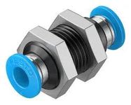 PUSH-IN BULKHEAD FITTING, 6MM, M14 X 1
