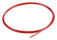 PLASTIC TUBING, 6BAR, PU, 50M, RED