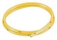 PLASTIC TUBING, 10BAR, PU, 50M, YELLOW