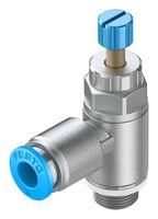 1-WAY FLOW CTRL VALVE, QS-6-G1/8, 10BAR