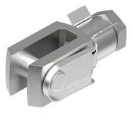 ROD CLEVIS, M6, GALVANIZED STEEL