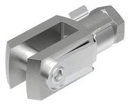 ROD CLEVIS, M12 X 1.25, GALVANIZED STEEL