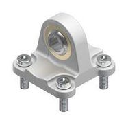 SWIVEL FLANGE, 40MM, DIE-CAST ALUMINIUM