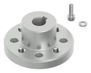 PUSH-ON FLANGE, 25MM, ALUM ALLOY, 1.4NM