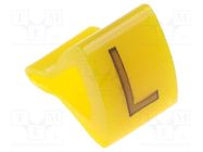 Markers; Marking: L; 6÷10.5mm; H: 16mm; A: 10mm; -30÷100°C; leaded KURANT