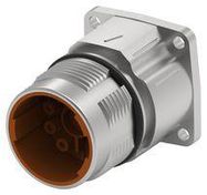 CIRCULAR CONNECTOR, RCPT, 8POS, FLANGE