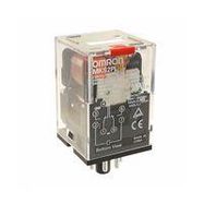 POWER RELAY, DPDT, 12VAC, SOCKET