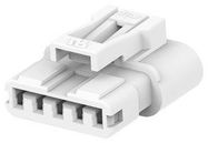 CONNECTOR HOUSING, PLUG, 5POS, 1ROW