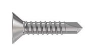 COUNTERSUNK HEAD SCREW, STEEL, 6.3X90MM