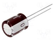 Capacitor: electrolytic; low ESR; THT; 6800uF; 6.3VDC; Ø16x25mm NICHICON