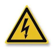 SIGN, WARNING, ELECTRICAL DANGER