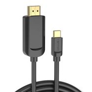 Cable USB-C to HDMI 1.4 Vention CGUBG 4K 30Hz 1,5m (black), Vention