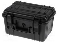 Case; Kind of container: tool case; black; ABS; 263x206x156mm NEWBRAND