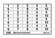 BS COMPACT BLANK LABELS