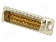 Connector: D-Sub; PIN: 25; plug; male; for cable; straight HARTING