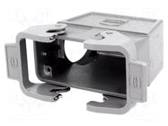 Enclosure for connectors: HDC; size 16B; for cable; Han® B; IP65 HARTING