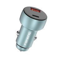 Foneng C18 car charger 1xUSB-A i 1xUSB-C 2.4A, 48W (gray), Foneng