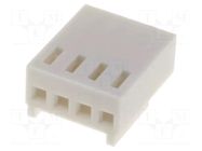 Connector: wire-board; plug; female; PIN: 4; 3A; 250V; for cable ADAM TECH