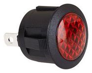 INDICATOR LIGHT, RED, 20MM, 12VDC