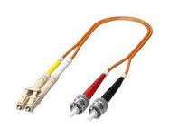 FIBRE CABLE, LC DUPLEX-ST DUPLEX, MM, 2M