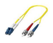 FIBRE CABLE, LC DUPLEX-ST DUPLEX, SM, 3M