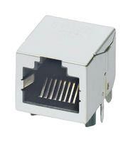 RJ45 CONN, R/A JACK, 8P8C, 1PORT, CAT6A