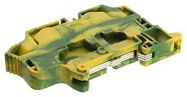 TERMINAL BLOCK, DINRAIL, 2POS, 4AWG