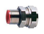 CONDUIT CONNECTOR, STRAIGHT, BRASS, 32MM