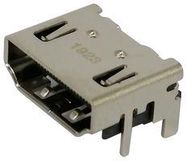 HDMI CONNECTOR, RCPT, 19POS, SMT