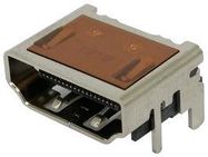 HDMI DIGITAL AV CONN, 19POS, RCPT, PCB