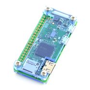 Raspberry Pi Zero Case - Fluo Open - blue